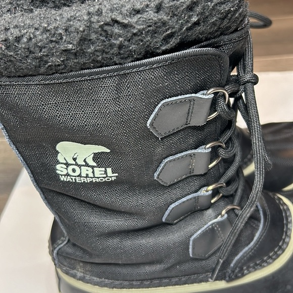Sorel Caribou Waterproof Winter Boots Men size 8 - Picture 4 of 17